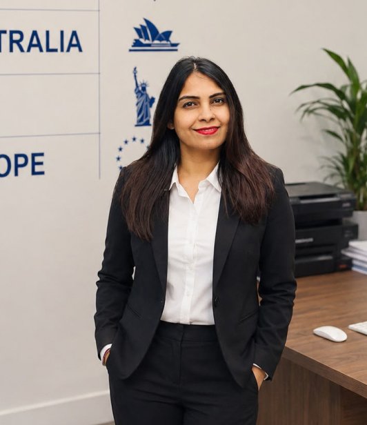 Himangini Sagar — Co-Founder, The Visa Victory