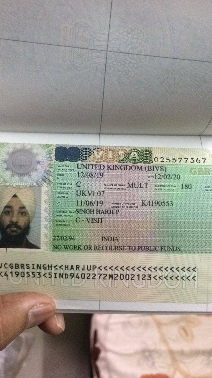 Approved UK visit visa — The Visa Victory client