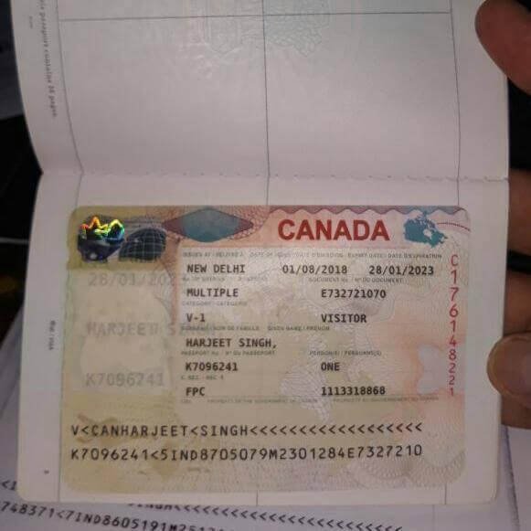 Approved Canada visitor visa — The Visa Victory client